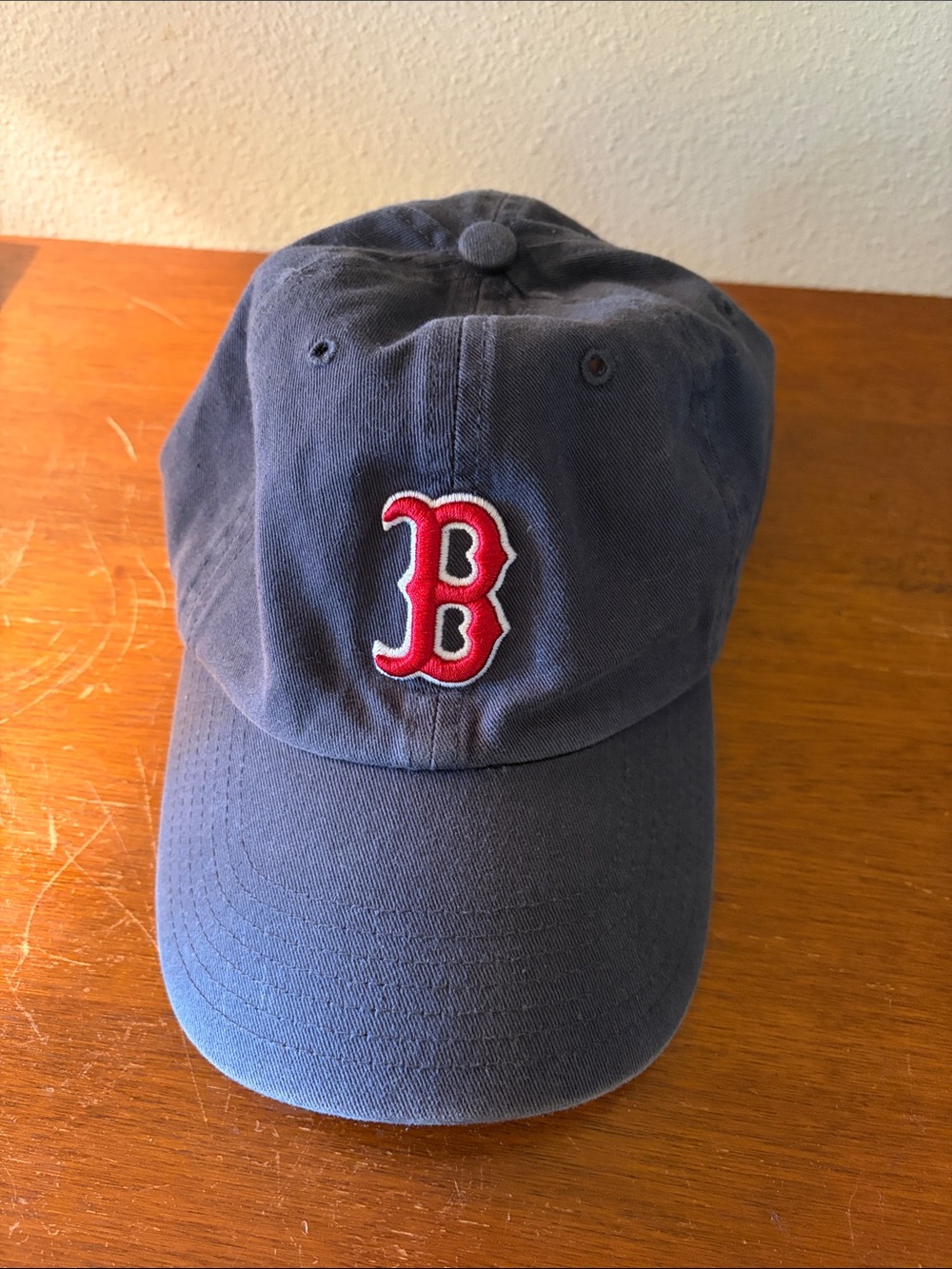 Kids Boston Red Sox Navy Cap with Red 'B' Logo